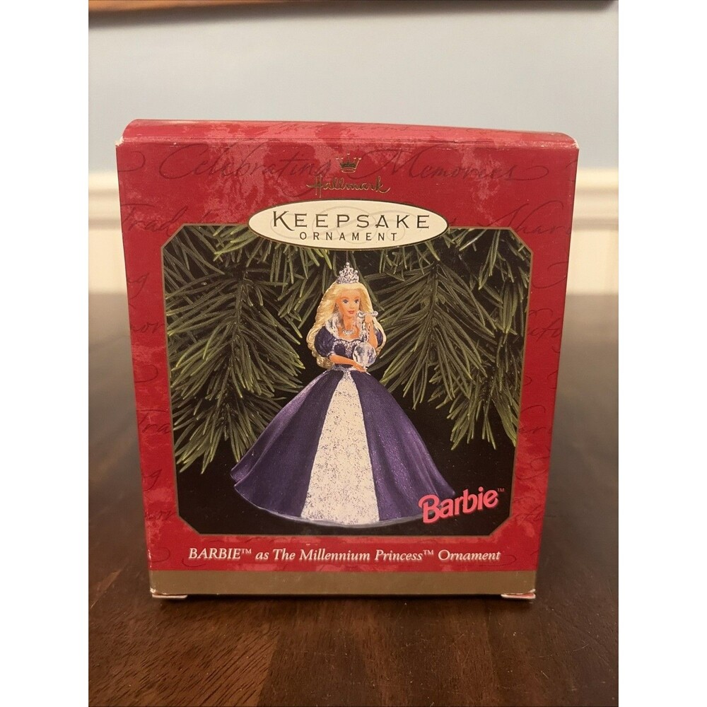 1999 Hallmark Barbie Millennium Princess Keepsake Ornament NEW IN BOX